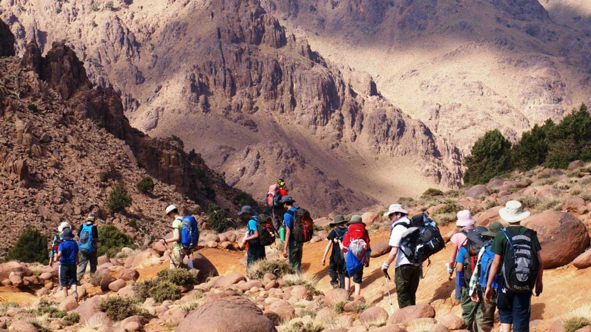 ACTIVITÉS OUIRGANE - DÉCOUVERTE MONTAGNES DU HAUT ATLAS